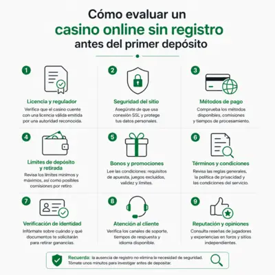сasinos sin registro